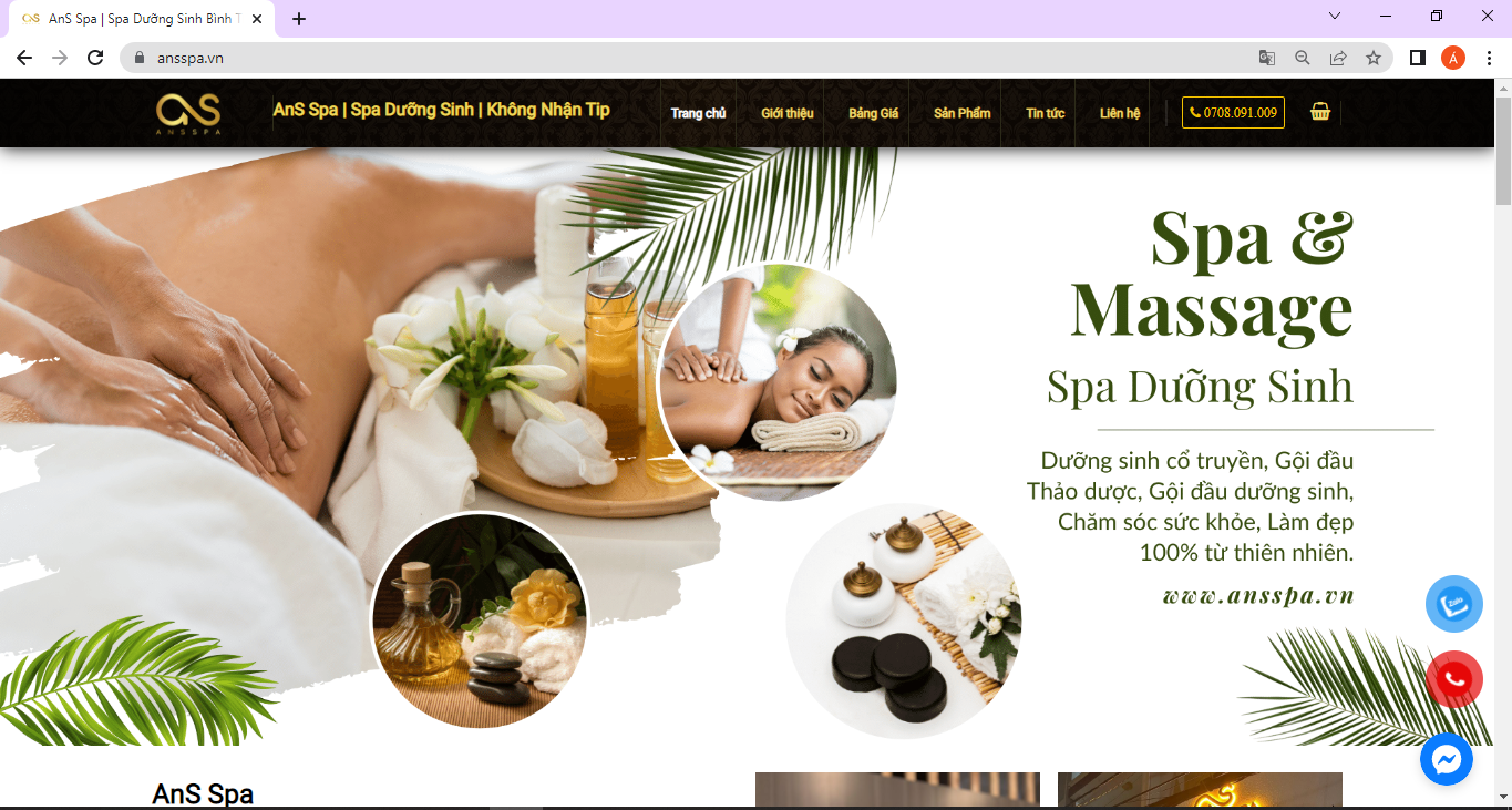 Giới thiệu Ans Spa