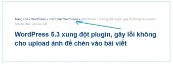 Hiển thị breadcrumbs Yoast SEO trên WordPress