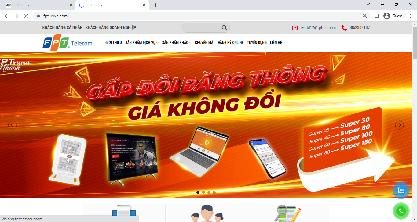 Giới thiệu công ty của đại lý của FPT Telecom