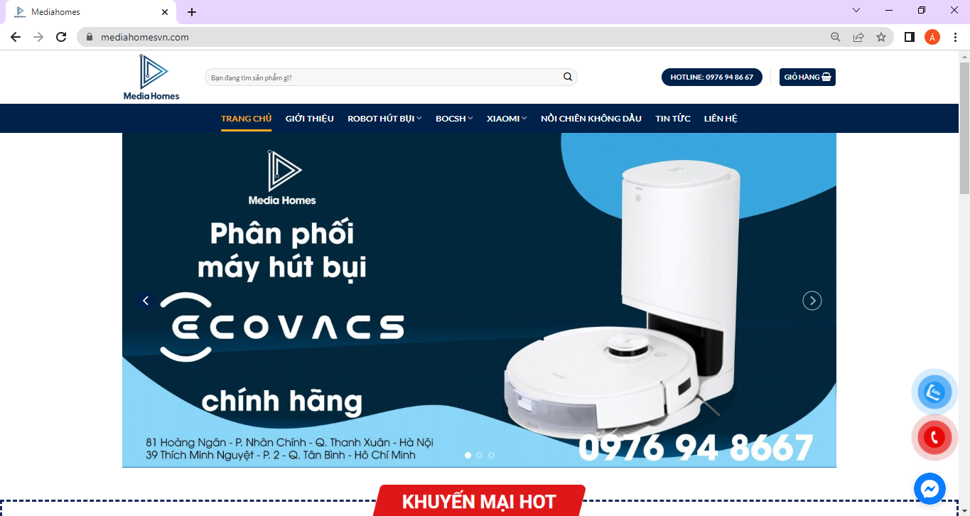 Giới thiệu về  Công ty TNHH thiết bị thông minh Media Homes